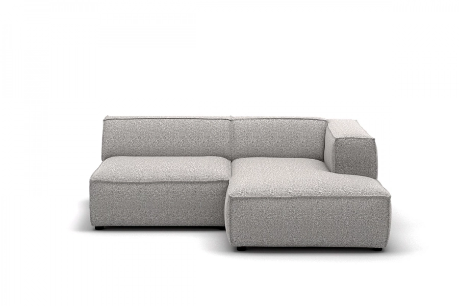 Model MODULARIS WB (wysoki bok) - Modularis WB sofa 1,5 osobowa + longchair prawy